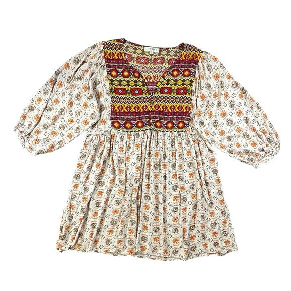 Umgee Perfect Day Aztec Tunic Dress - XL - Picture 2 of 4